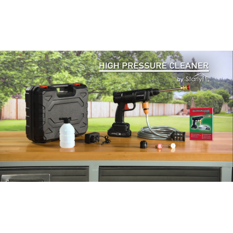 High Pressure Cleaner - idropulitrice ricaricabile senza fili